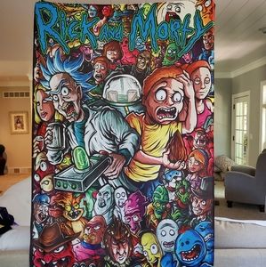 Rick and Morty Collectors Tapestry